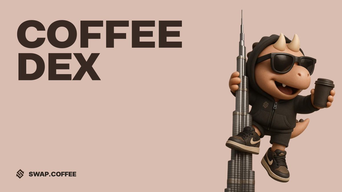 Ausgold994422's tweet photo. Twitter Thread: Coffee DEX is Brewing Something Big βπ§©
Tweet 1:
Just discovered Coffee DEX β one of the smoothest and most efficient swap platforms on the market π₯
this DEX is seriously next-gen.
#CoffeeDEX #DeFi #TON
@swap_coffee_ton
π Try it: https://t.co/PsmKl2aLZ3 https://t.co/Huvhx7fcEY