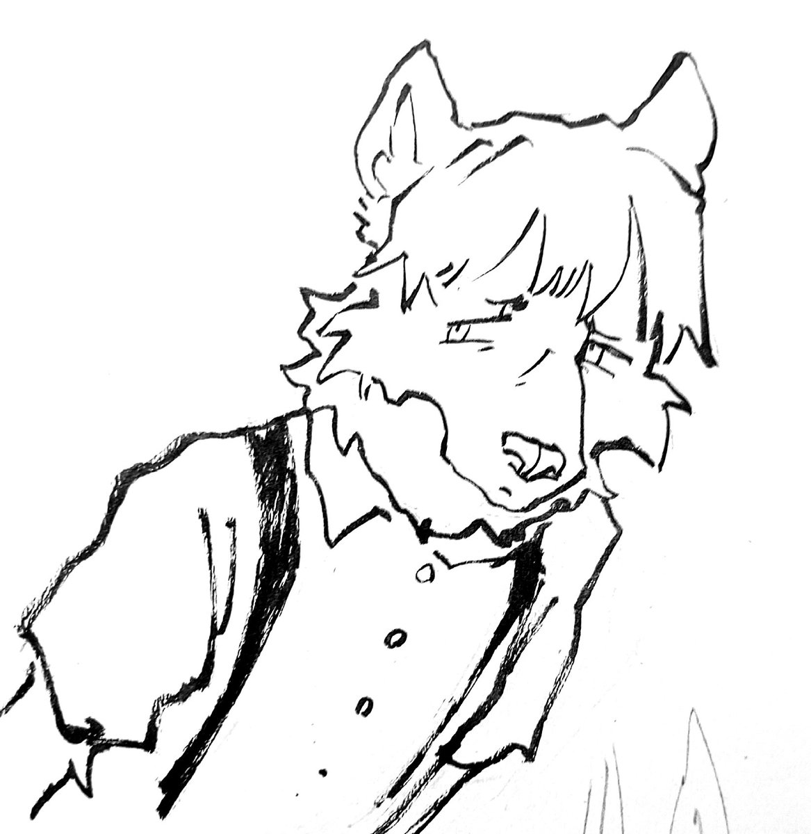 decomposed_jija's tweet image. doesn&apos;t look like german shepherd at all