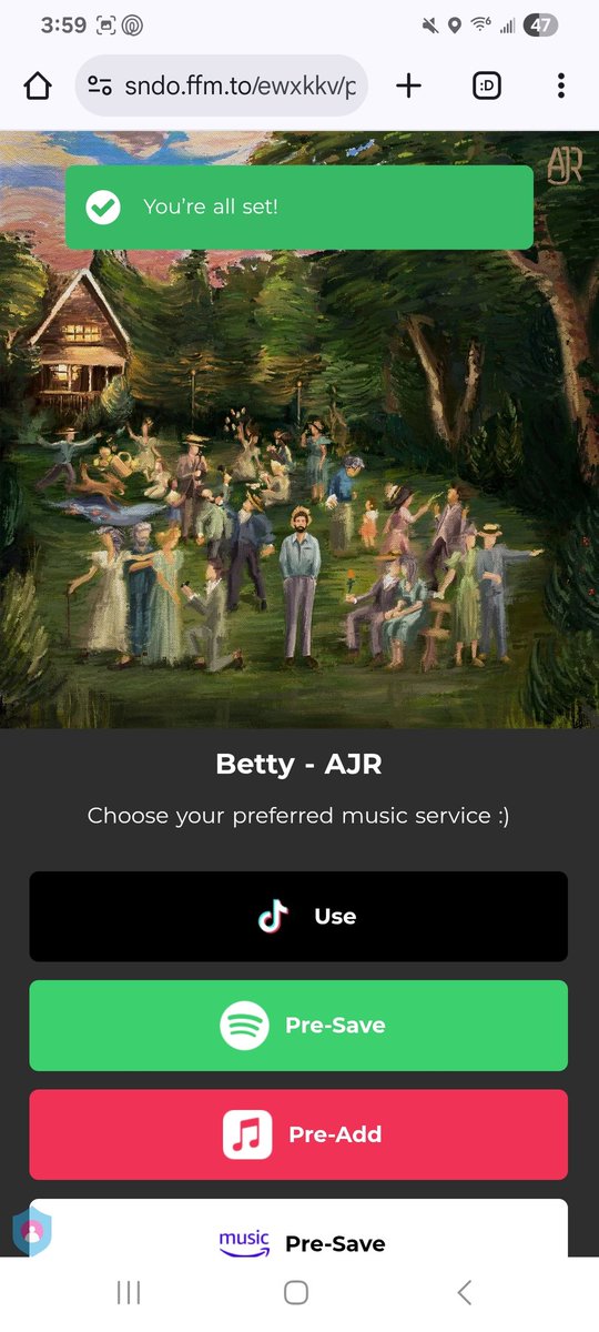 noahhornerr's tweet photo. #ajrbetty @AJRBrothers https://t.co/3xqgO5txsM