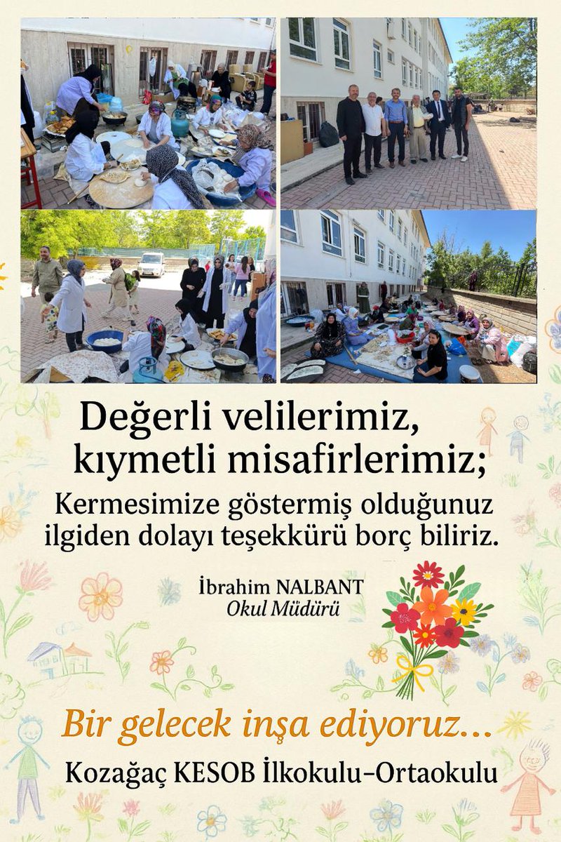 Kozagac_Kesob's tweet photo. Bir kermes etkinliği
Geriye kalanlar https://t.co/4wZCi5A2W1