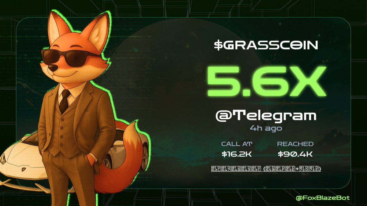 #Solana #BTC #ETH #Titcoin #gork #House $GLMPS $launch #mevx #Nova #Trump   
$Grasscoin
Click : t.me/GroguTradernft
CA: 6u5ocfDDhCoXLmitPf7nnjhWoB9Cj4PvG2hswa5bpump
<a href="/launchcoin/">Launch Coin on Believe</a> 
  $USDP+ Royals_NFT
<a href="/LaunchOnPum/">Metta-Kun</a>