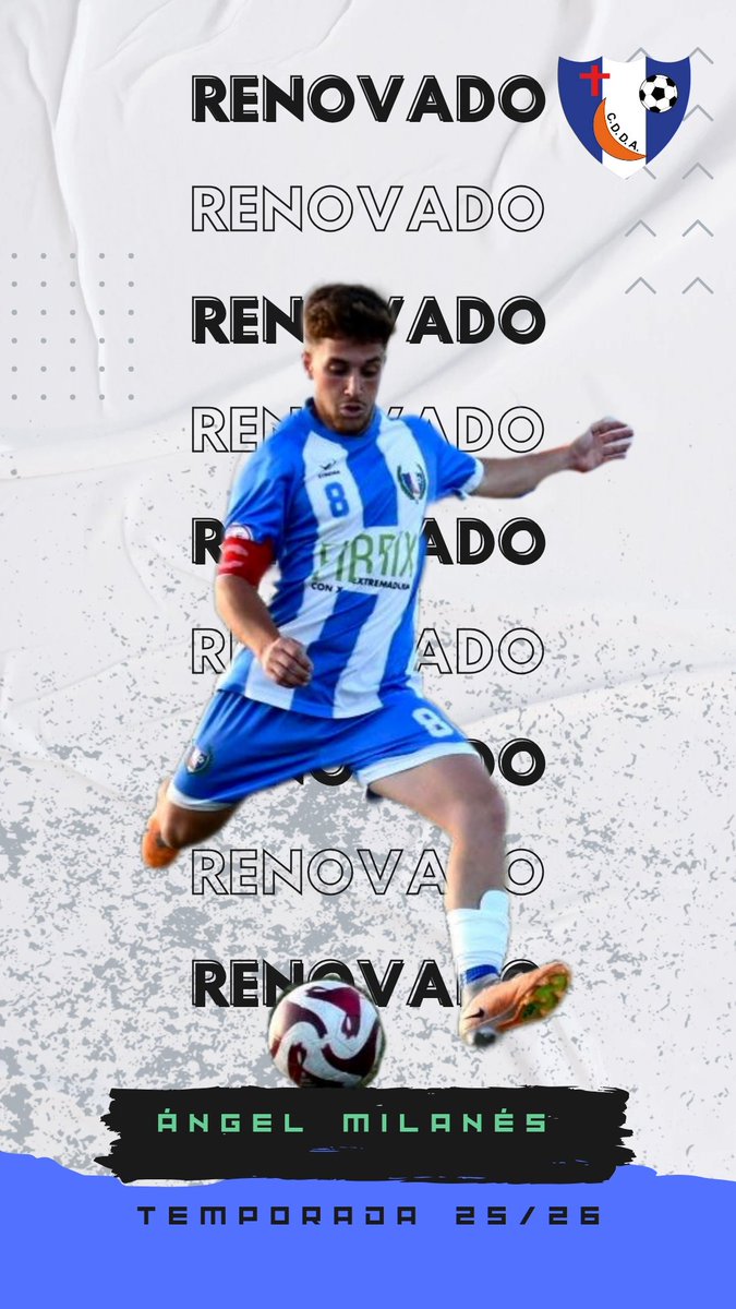 CD_DonAlvaro's tweet photo. 🔵⚪ 𝙍𝑬𝙉𝑶𝙑𝑨𝘿𝑶🔵⚪
Áꮑᏽꭼꮮ ꮇꮖꮮꭺꮑéꮪ 
Después de un a��o complicado con una grave lesión y mucho trabajo de recuperación, estamos muy contentos de anunciar la renovación de nuestro capitán Ángel. 
Vamos capitán 💪 https://t.co/bFynpt5kbI