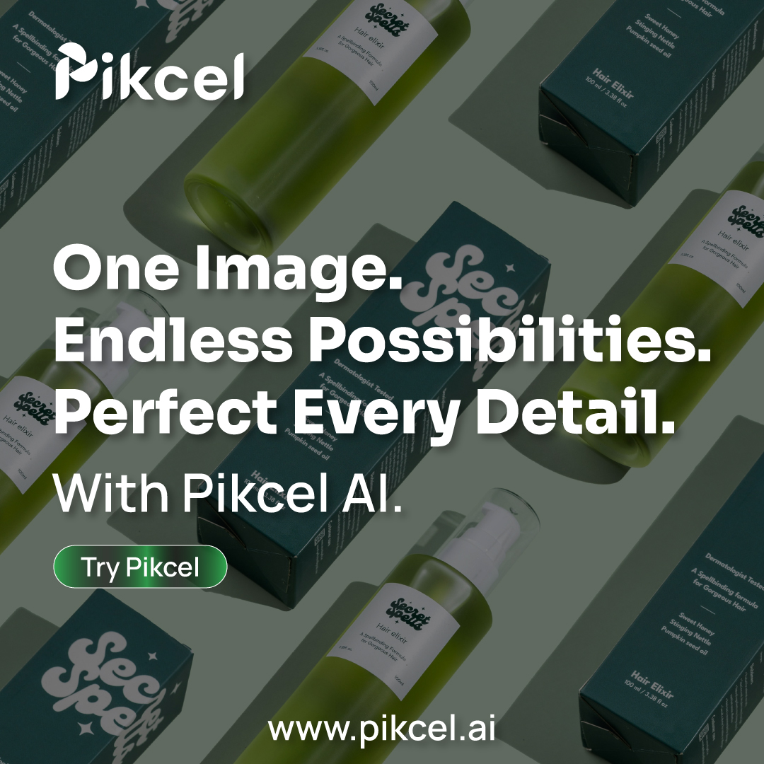 pikcelAI's tweet image. Create pixel-perfect visuals in seconds.

From pro-level retouching to background removal, Pikcel.ai handles it all, powered by smart AI.

Edit smarter, not harder
pikcel.ai

#PikcelAI #AIPhotoEditing #SmartEditing #ContentCreationTools
