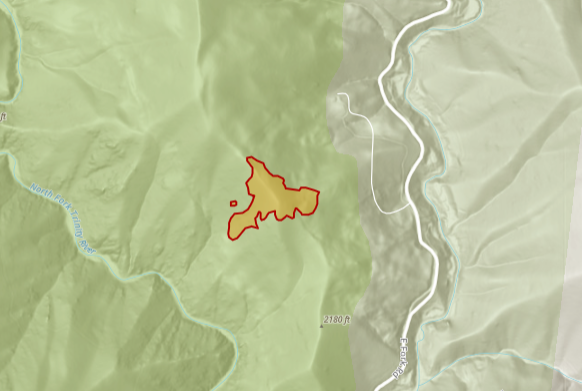 KernFiregraph's tweet image. #HelenaFire mapped at 11.8 acres by CalFire Intel 641.