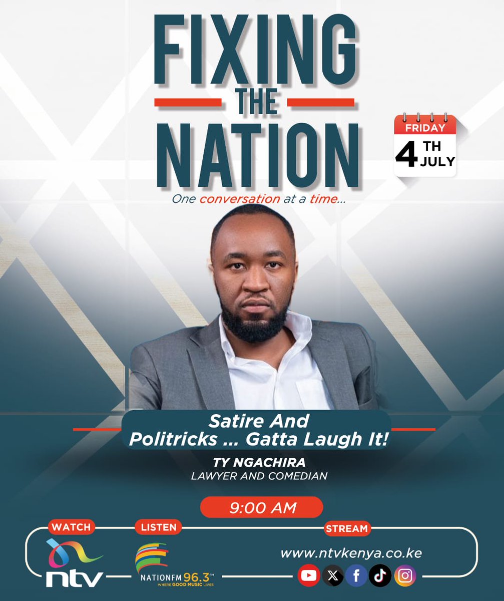 Tomorrow.
Talking about two of my loves.

Comedy and governance