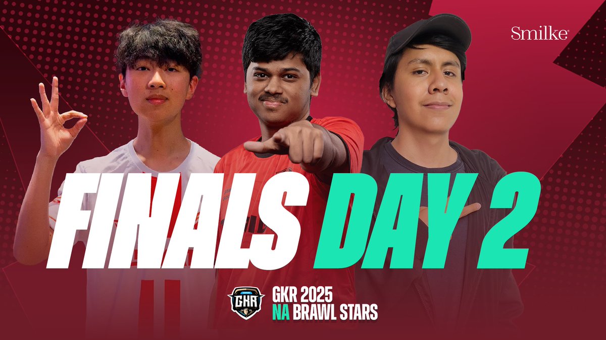 GkrLeagues's tweet image. 🎙️ LIVE NOW — GKR 2025 NA BRAWL STARS: PLAYOFFS DAY 2

📺 Watch in your preferred language:
🇪🇸 @n_earz &amp;amp; @NacoTV_ [youtube.com/watch?v=1LBc_D…]
🇺🇸 @panda_casts &amp;amp; @duncan_bs [youtube.com/live/d0SYWFBeI…]
🇧🇷 @KingJoeJNT [youtube.com/live/Jheb6drJU…]

It’s the final day. Let’s finish strong.
