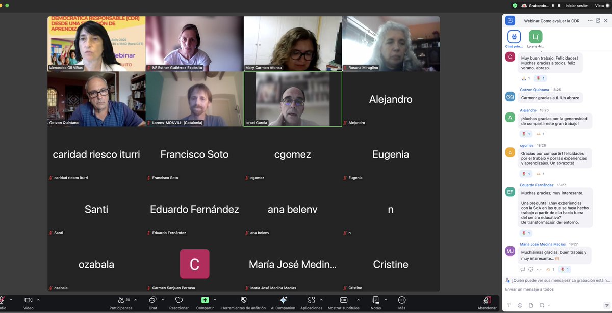 Redes ECG2 (@redecg2) on Twitter photo ¿Os perdísteis el Webinar Cómo evaluar la ciudadanía democrática responsable desde una situación de aprendizaje? Ya está disponible la grabación, en este enlace: tuit.cat/z5mEq <a href="/movimiento4_7/">Movimiento 4.7</a> <a href="/DemocratHorizon/">DEMOCRAT Horizon</a> <a href="/NOTUSasr/">notus-asr</a> ¡Gracias compañeras/os de la Red ECG! ¿Os perdísteis el Webinar Cómo evaluar la ciudadanía democrática responsable desde una situación de aprendizaje? Ya está disponible la grabación, en este enlace: tuit.cat/z5mEq <a href="/movimiento4_7/">Movimiento 4.7</a> <a href="/DemocratHorizon/">DEMOCRAT Horizon</a> <a href="/NOTUSasr/">notus-asr</a> ¡Gracias compañeras/os de la Red ECG!