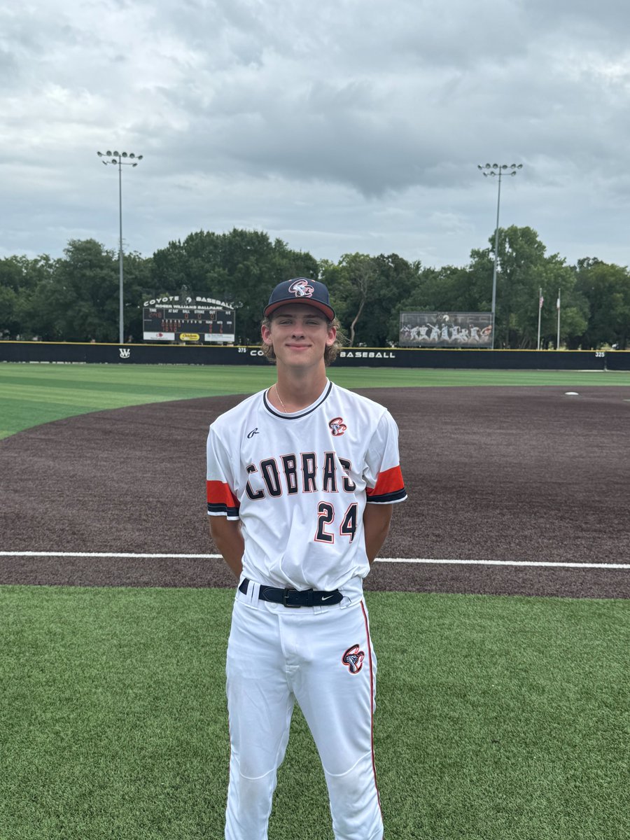 FiveToolTexas's tweet photo. F: @follow_cobras 17U Tredaway 8, Dallas Patriots 17U 0
PoG: @KaidMorgan24 5IP, 10K, 0 ER.
Hitter: @TreyPoe_16 1-2, 3B, 2 RBI https://t.co/NpNvvahUvV