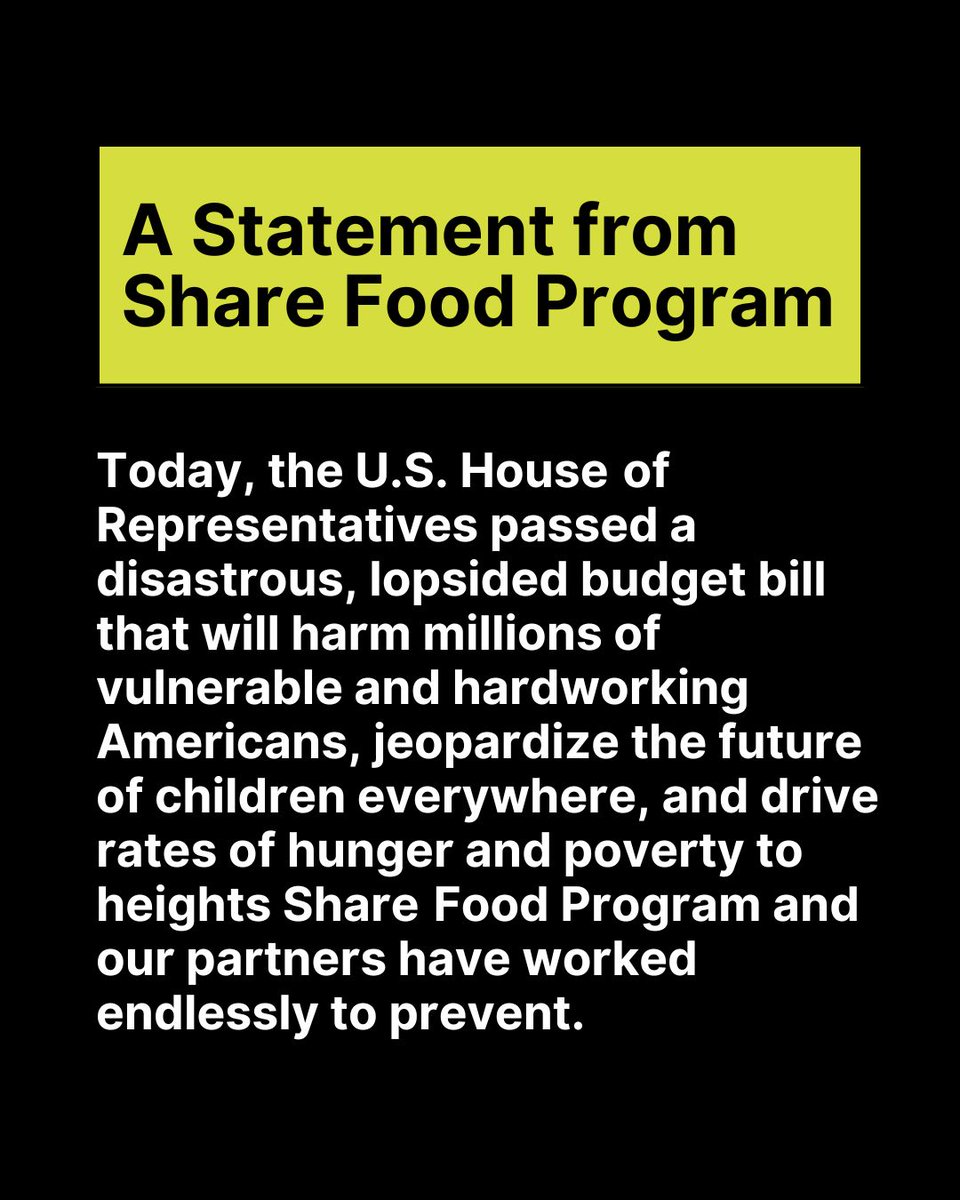 Share Food Program tweet media
