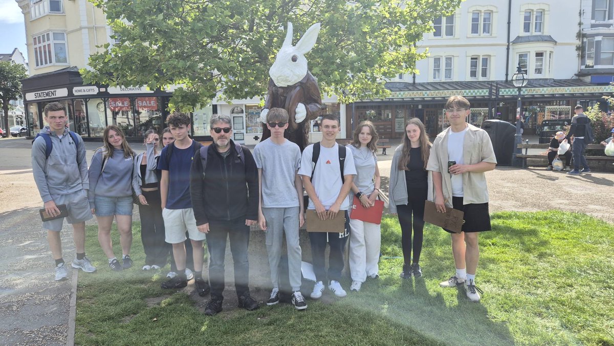 Team Geography in Llandudno ⁦<a href="/FSCRhydyCreuau/">FSC Rhyd-y-creuau</a>⁩