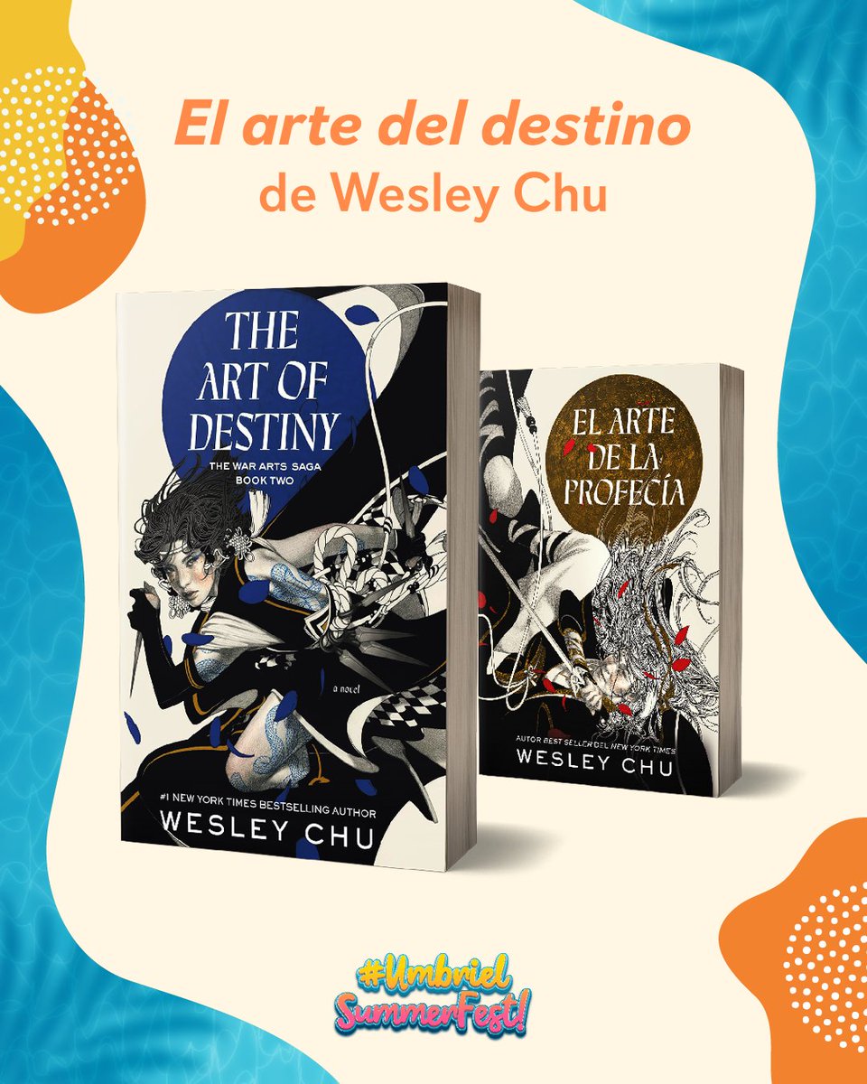 Umbriel editores (@umbrieleditores) on Twitter photo 🗡️#ElArteDelDestino de <a href="/wes_chu/">Wesley Chu</a>🗡️
Hubo una vez una profecía que decía que el elegido se alzaría para derrotar al Kan Eterno, el dios-rey inmortal. Pero la profecía se equivocaba.
📅¡Sale a la venta el 11/11/2025!
✒️Traducción de <a href="/CarmenrLorenzo/">Carmen Romero Lorenzo - REINA DEL ESTÍO 👑☀️</a>.
#UmbrielSummerFest 🗡️#ElArteDelDestino de <a href="/wes_chu/">Wesley Chu</a>🗡️
Hubo una vez una profecía que decía que el elegido se alzaría para derrotar al Kan Eterno, el dios-rey inmortal. Pero la profecía se equivocaba.
📅¡Sale a la venta el 11/11/2025!
✒️Traducción de <a href="/CarmenrLorenzo/">Carmen Romero Lorenzo - REINA DEL ESTÍO 👑☀️</a>.
#UmbrielSummerFest