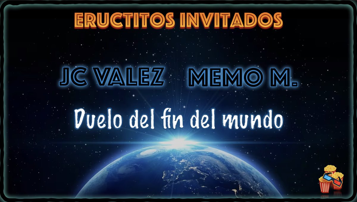 ¡Eructitos! 
Nuevo episodio #eructitosdelcine🍿214 - Duelo Del Fin del Mundo - El Día después de mañana vs. 2012 

👉🏼 youtu.be/0B8Edd8rIjI?si…

#cine #cinema #estreno #movies #peliculas #new #recomendaciones #Duelo #ElDiadespuesdemañana #TheDayAfterTomorrow #2012 #2012movie