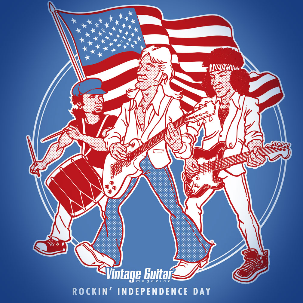 Rockin’ Independence Day
🎉 Vintage Guitar has put together a Rockin’ 4th of July playlist. Listen and enjoy! vintageguitar.com/79491/rockinin…
