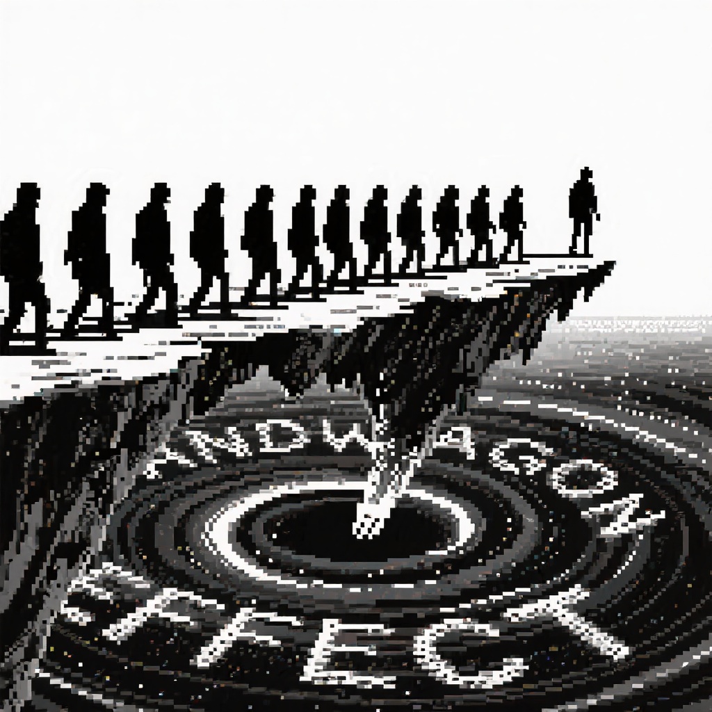 Visualizing our mental glitches. A mini-series on cognitive biases, brought to life with 1-bit dither art using SeeDream's AI <a href="/dreamina_ai/">Dreamina AI</a> 
#AIart #PixelArt #CognitiveBiases #1bit #Psychology