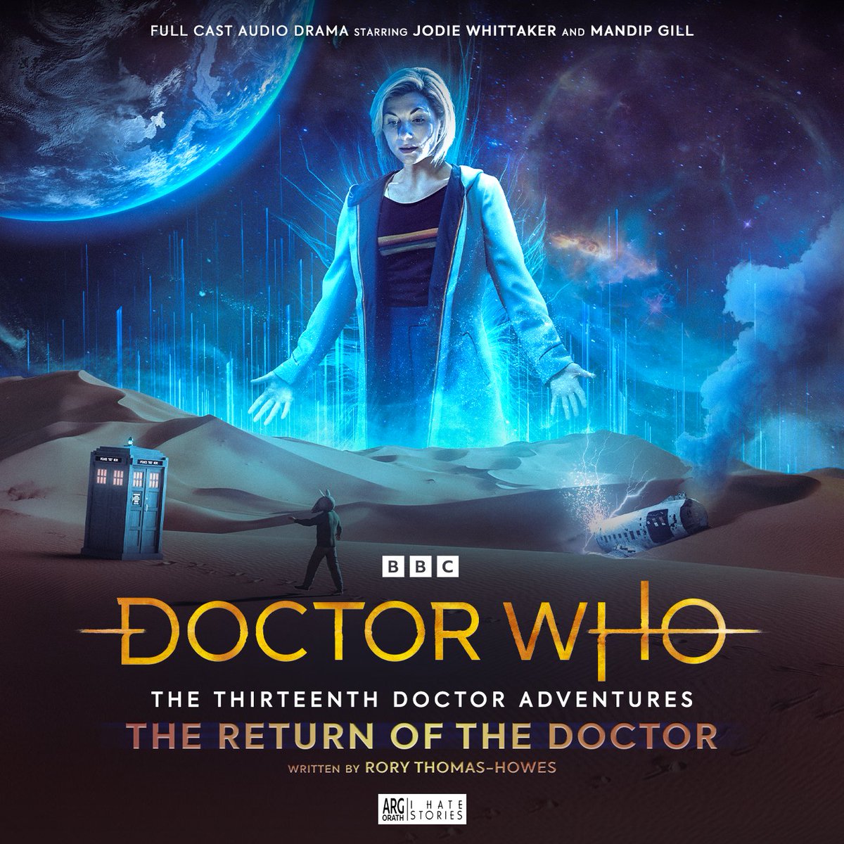 Here's my alternate cover for: The Return of the Doctor!

First story was fantastic, so much characterisation for the both of them, Tim Foley does it again!

<a href="/bigfinish/">Big Finish Insider</a> #doctorwho #fanart #doctorwhofanart #jodiewhittaker #mandipgill #13da