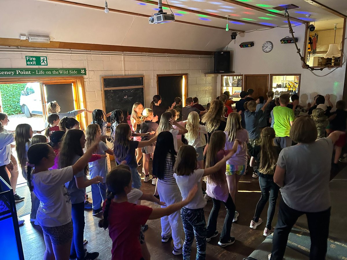 Year 6 ready for disco fun tonight. What an amazing week!
