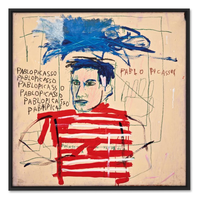 JEAN-MICHEL #BASQUIAT (1960-1988) Untitled (Pablo #Picasso).