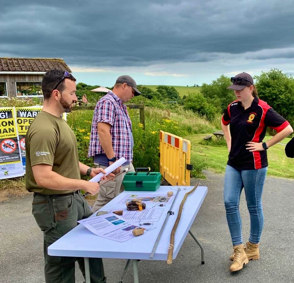 DCFishEA's tweet image. Training day for @DC_Police Wildlife Crime Officers together with @AnglingTrust.
Talking about angling and fishing related crime including illegal instruments, nets and traps.