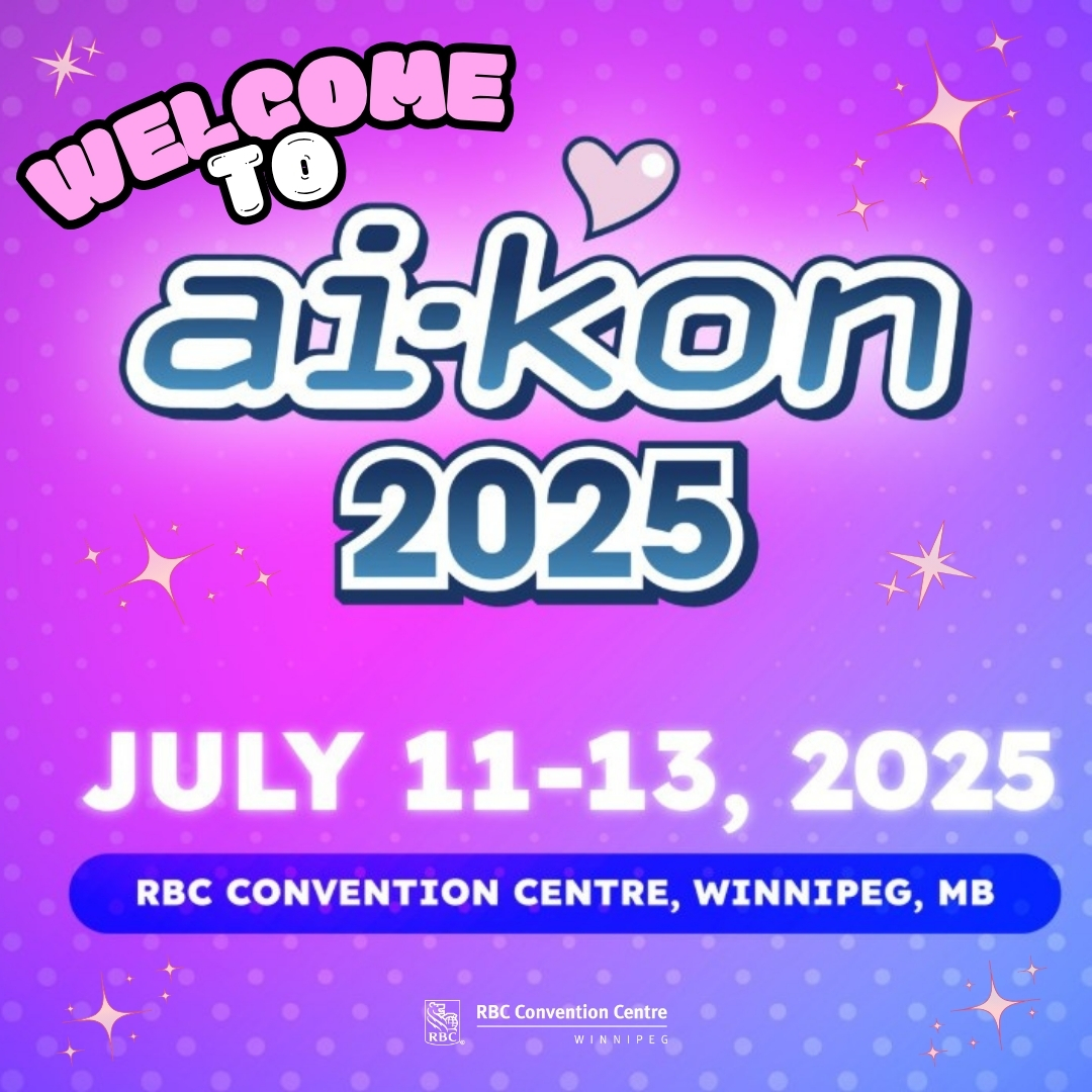 The Doors are Officially OPEN! ✨🎉Get ready to unleash your best cosplay at Ai-Kon 2025, Manitoba’s largest #Anime Convention, taking over the <a href="/RBCConvCtreWpg/">RBC Convention Centre Wpg</a> July 11-13! 😍💥 ai-kon.org

Download the Guidebook App (&amp; search Ai-Kon) to get the most updated
