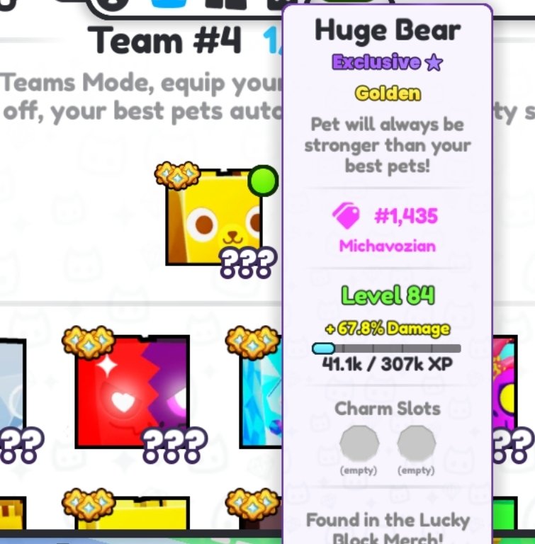 🥳 giveaway time 🥳

📝 requirements:

✅️ follow me &amp; @Brayd3nGAG  
❤️ like &amp; retweet ♻️
💬 comment your user
👤 tag someone

🎁 one winner will get the golden bear and the other will get 100m gems!

thank you so much @Brayd3nGAG for helping with this giveaway :)

good luck! 🥳