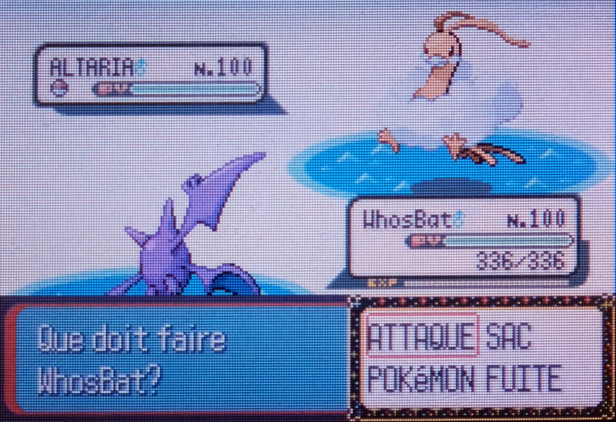 Altaria shiny obtenu à la Tour de combat sur Rubis en compagnie de <a href="/BS_Reblys/">Clément / Reblys / BlueShad...</a> sur la <a href="/BromatiquesTV/">BromatiquesTV</a> ✨
Ce n'est pas un shiny exclusif à la zone, mais le voir sur l'eau est un plaisir des yeux 🥰

Hâte de voir quel sera le prochain à briller !
Il compte bien sûr pour le Bromatour