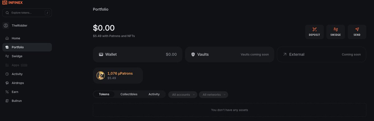 RiddlerTheCat's tweet photo. Guys where is my money ?
Does anyone else have the same problem as me?
At 4:12 p.m., I still have swidge! What's going on here?
@infinex
#swidge https://t.co/4ieAjoPeIc