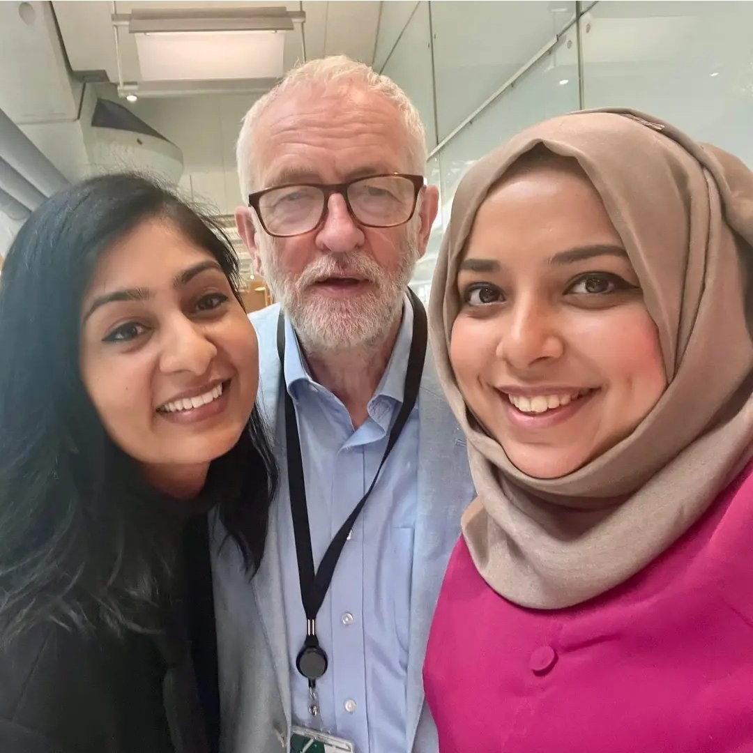 TRobinsonNewEra's tweet image. Labour MP Zarah Sultana has quit the party to start a new party with Jeremy Corbyn.
Islamist party of Britain is coming.