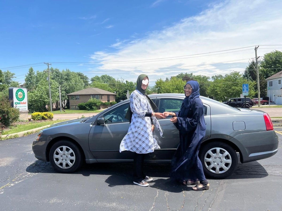 She got the keys! 🥹🚗
A teacher. A revert. A survivor walking to job interviews.
Now? She has a donated car — and a real shot at keeping the job she earned.
She’s not the only one.
Women in our Transitional Housing program are working hard to rebuild their lives.

📩 Have a car