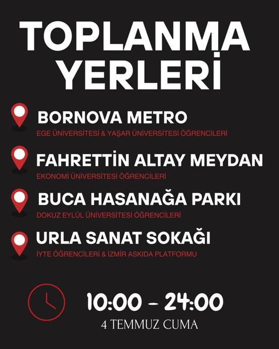 escrp1's tweet photo. 🚨 ARKADAŞLAR İZMİR'DE YARIN BU NOKTALARA YARDIMLARINIZI BIRAKABİLİRSİNİZ YAYALIM LÜTFEN 🚨 https://t.co/367oDmJqNa