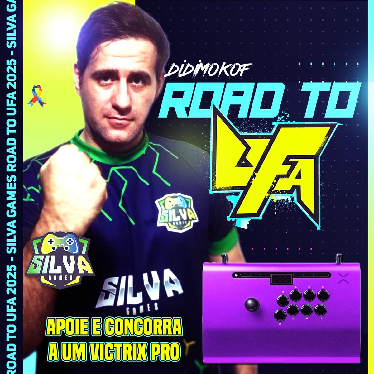 SilvaGames (@silvagames123) on Twitter photo 🎯 Salve, família!
Nosso guerreiro <a href="/didimokof/">DS | Didimokof</a> vai para PARIS disputar o UFA 2025 nos torneios de SF6, Fatal Fury e Samsho!
E para ajudar nesta missão, criamos o AMIGOS DO FLIPER, um novo recurso do nosso portal onde vc apoia a nossa equipe e ainda concorrerá a um Victrix Pro 🎯 Salve, família!
Nosso guerreiro <a href="/didimokof/">DS | Didimokof</a> vai para PARIS disputar o UFA 2025 nos torneios de SF6, Fatal Fury e Samsho!
E para ajudar nesta missão, criamos o AMIGOS DO FLIPER, um novo recurso do nosso portal onde vc apoia a nossa equipe e ainda concorrerá a um Victrix Pro