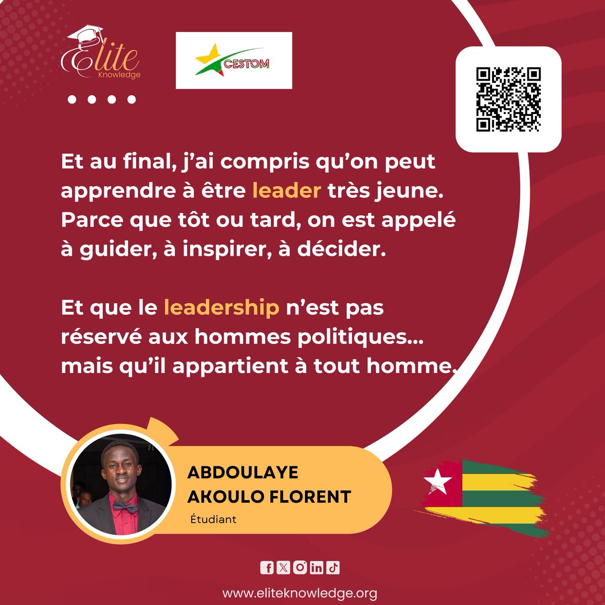 eliteknowledg's tweet image. 🔰🔰FEEDBACK 🇹🇬 SUR LE LEADERSHIP &amp;amp; MANAGEMENT

Inscris-toi ici :
eliteknowledge.org/lead-with-purp…

📌Think Elite. Be Elite

#eliteknowledge #elite #knowledge #leadership #management