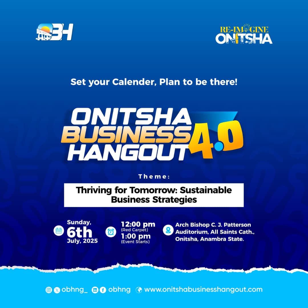Was a panelist in the first edition of Onitsha Business Hangout and it's a point of duty to attend the subsequent editions, see you all on Sunday at Onitsha Business Hangout 4.0 by <a href="/OBHNG_/">Onitsha Business Hangout</a> , it will definitely be amazing edition