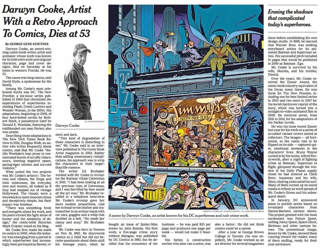 SpfanPodcast's tweet image. Read all about it: @georgegustines has been covering comics for the NEW YORK TIMES for decades. We pull back the curtain on what it's like to write for The Old Gray Lady.
spfanpodcast.substack.com/p/george-gene-…