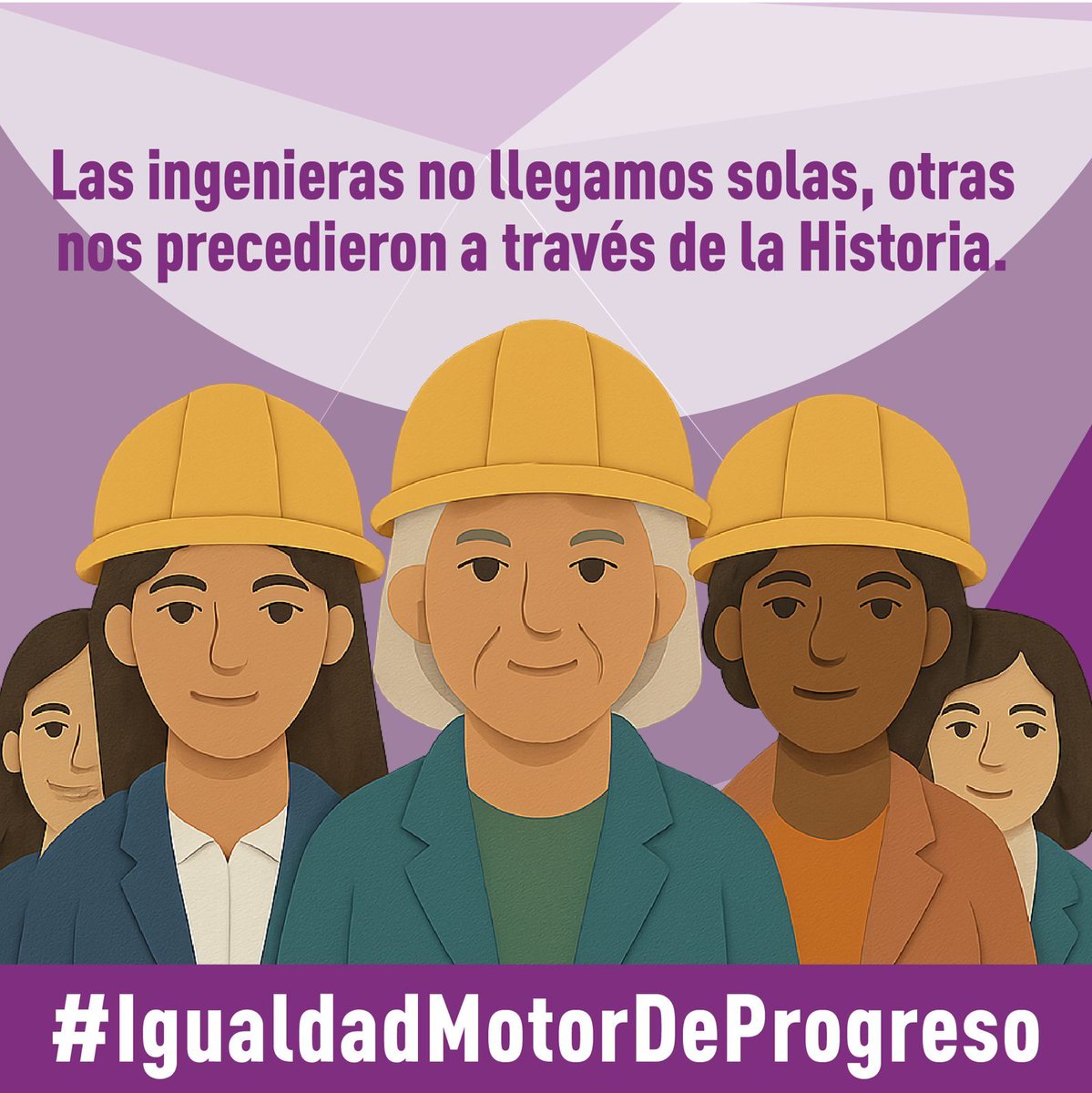 Seguimos celebrando a las mujeres dedicadas a la ingeniería. Deade este espacio conformado por ingenieras, queremos honrar a las que estuvieron antes, y acompañar a las que estamos para seguir construyendo nuestros caminos hacia el futuro en esta y otras disciplinas.

Ocupemos