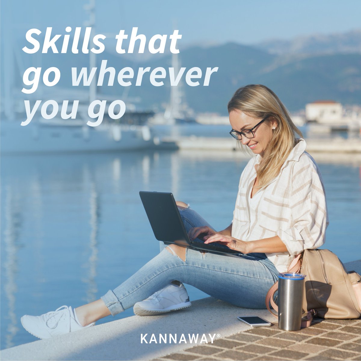 Whether you’re working from the beach or cafe, summer is the perfect time to grow.
Kannaway® gives you the tools to build a business—no suit required. 🧳☀️
