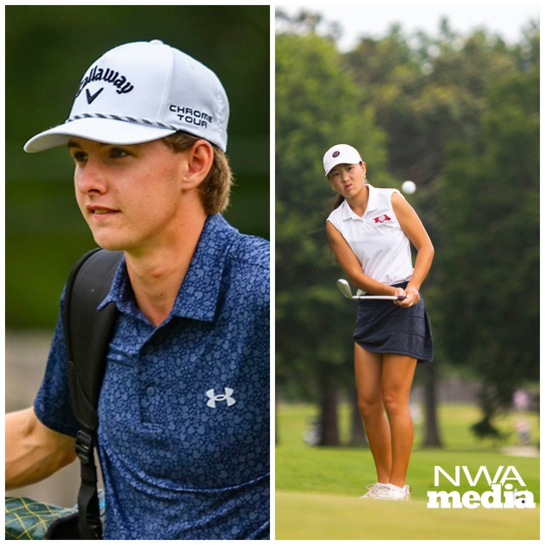 hmcilvain2's tweet image. At the @ASGAgolf Junior Championship in Fort Smith, it was a Little Rock sweep. Henry O'Keefe pulled away for the boys title while Chloe Freville sank a 9-foot putt on the final hole for the girls crown
📰story: tinyurl.com/mr33v8ks
📸photos: tinyurl.com/yt3nkfsk
#ARpreps