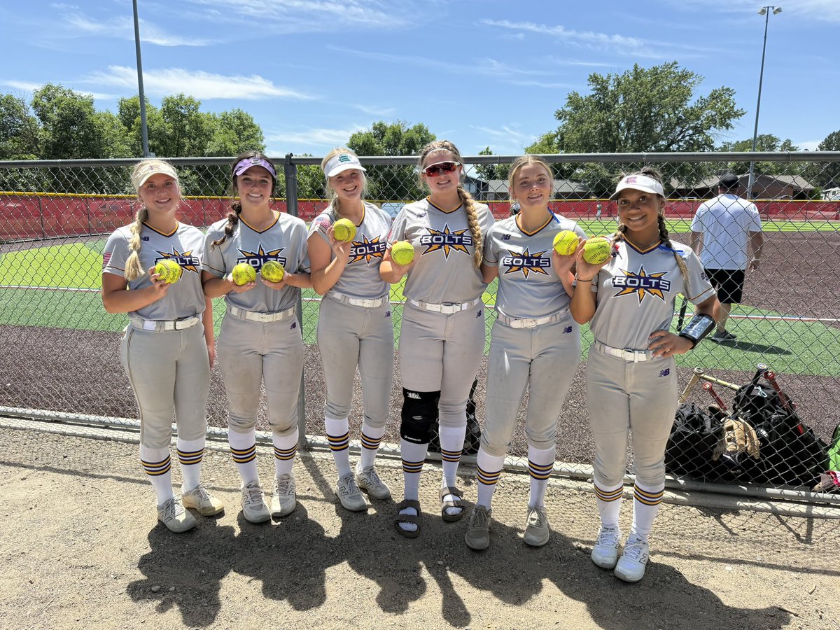 Tennessee Thunderbolts Premier 2027 (@tnbolts2027west) on Twitter photo Congrats to our Colorado homerun hitters (so far)! We have our #3 Madelyn Dulaney 💣 , #23 Kendall Bucher 💣 💣, #6 Ellison Miller 💣, #2 Kiki Belcher 💣, #25 Zoie Butler 💣, and #12 Keilyn Burns 💣! #boltsboom #bepremier 💪🏼🥎⚡️ <a href="/triplecrownspts/">Triple Crown Sports</a> <a href="/COSparkFire/">CO 4th of July</a> <a href="/los_stuff/">Carlos Arias</a> Congrats to our Colorado homerun hitters (so far)! We have our #3 Madelyn Dulaney 💣 , #23 Kendall Bucher 💣 💣, #6 Ellison Miller 💣, #2 Kiki Belcher 💣, #25 Zoie Butler 💣, and #12 Keilyn Burns 💣! #boltsboom #bepremier 💪🏼🥎⚡️ <a href="/triplecrownspts/">Triple Crown Sports</a> <a href="/COSparkFire/">CO 4th of July</a> <a href="/los_stuff/">Carlos Arias</a>