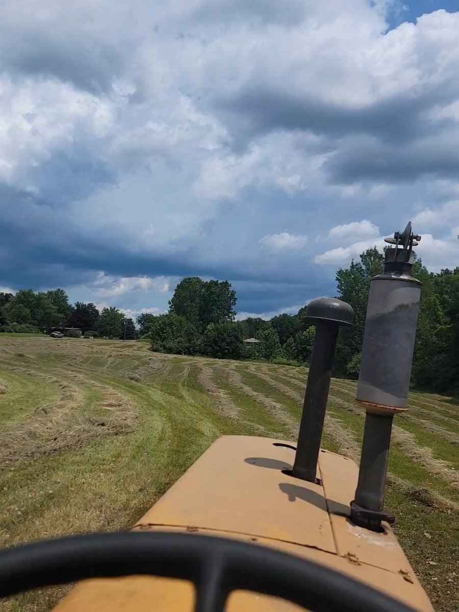 normandecattle's tweet photo. Normally a sky like this while raking hay would have me grab another gear...not this year actually slowed downπ¬
#notmoist
Some might even say #dry https://t.co/CLBI6zDExm