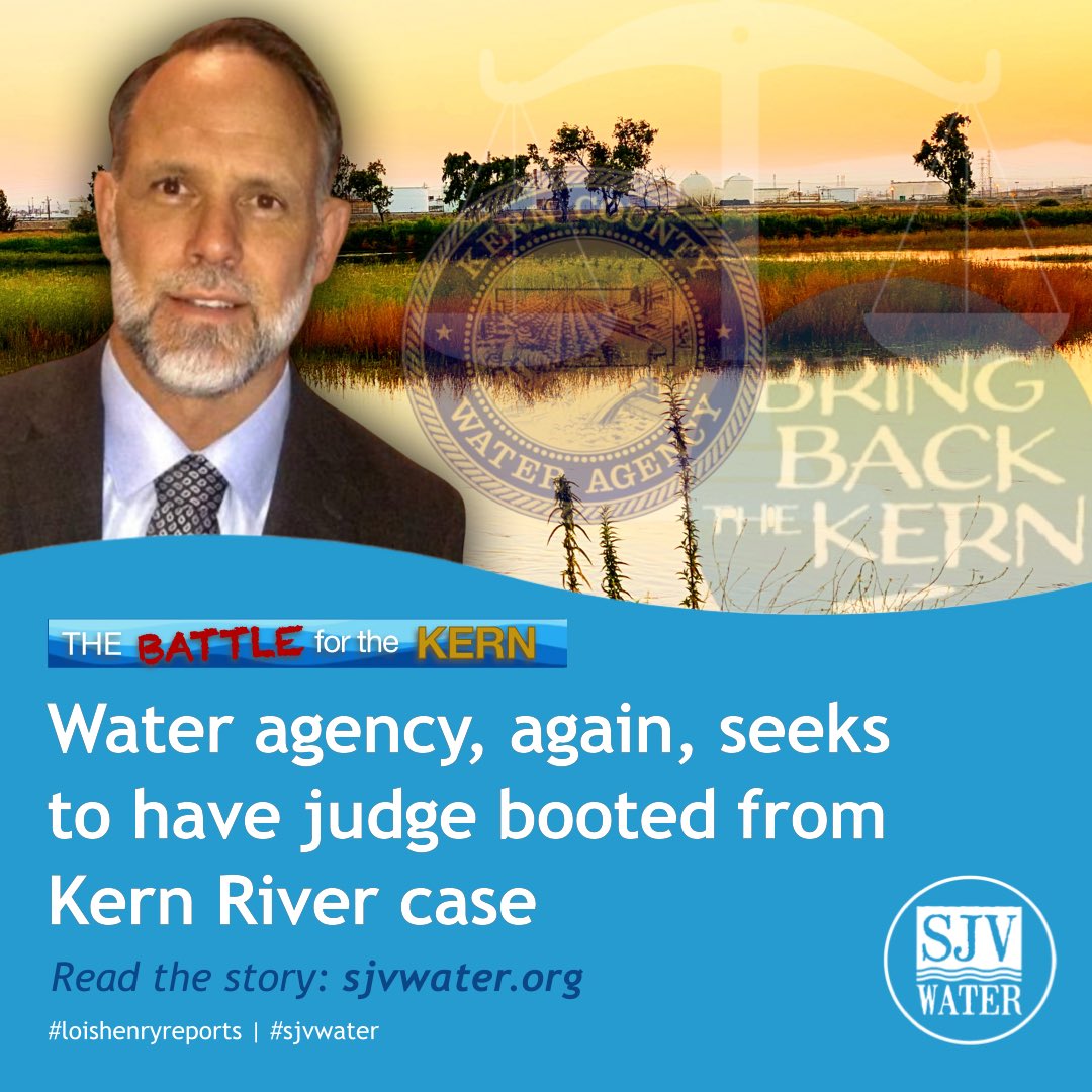 SJVWater's tweet image. @loishenry reports: sjvwater.org #thebattleforthekern #kernriver #bringbackthekern #kerncountywateragency #gregpulskamp #sjvwater