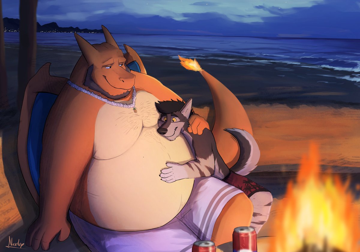 Noxlup's tweet image. Commission for this big boy!!! โจ
@Calidragon06
I had so much fun doing this one, I hope you like it.๐