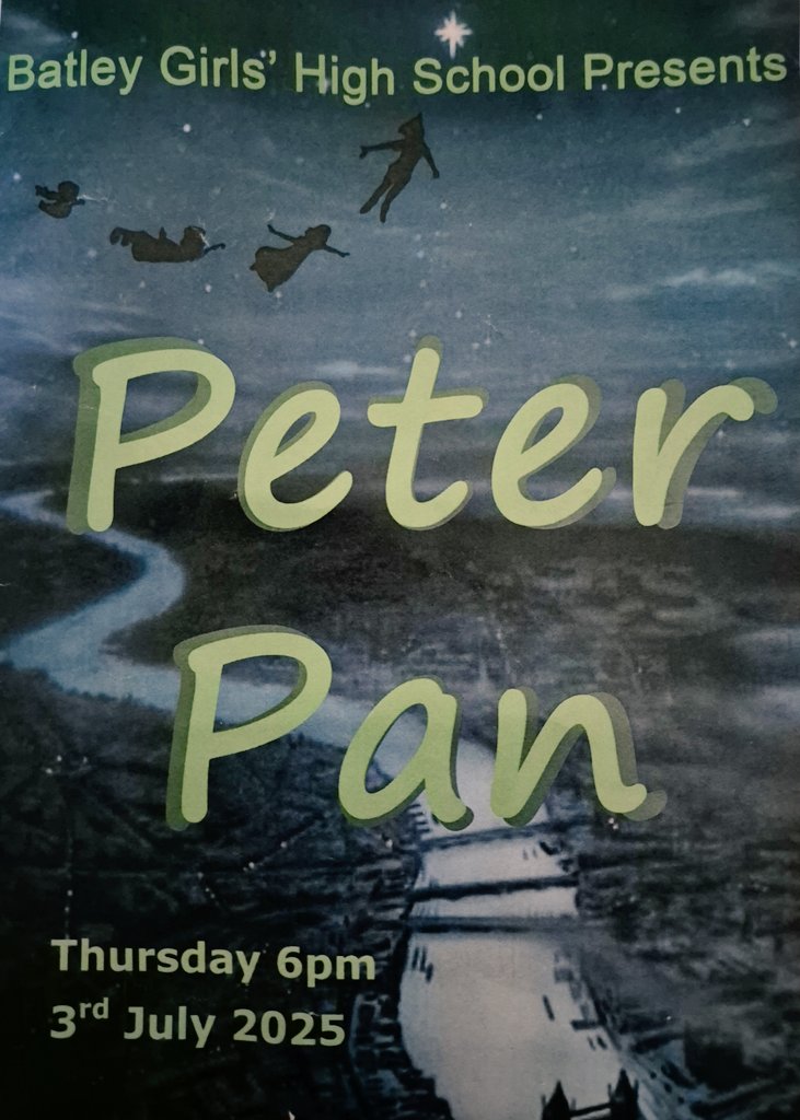 TheYorkshireRo2's tweet image. Congratulations to the team involved in making the brilliant show happen at @batleygirls. All of the Performing Arts team trained with us & have been involved in training other teachers as well. We are so proud of the teachers they have become. 'Peter Pan' was a joy to watch!