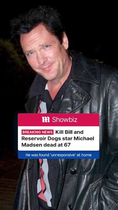 Rest in Peace, Michael Madsen 😔