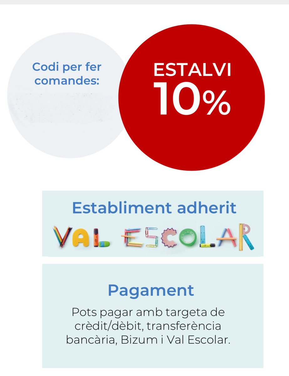 Demà comença la venda dels llibres del curs 2025-2026. Aquest curs ho fem amb la plataforma fedacxarxa.iddink.es/ca
Teniu tota la informació al correu electrònic. 
Si tens dubtes, dilluns 14 de juliol, de 10 a 12, seran a l’escola per ajudar-te!