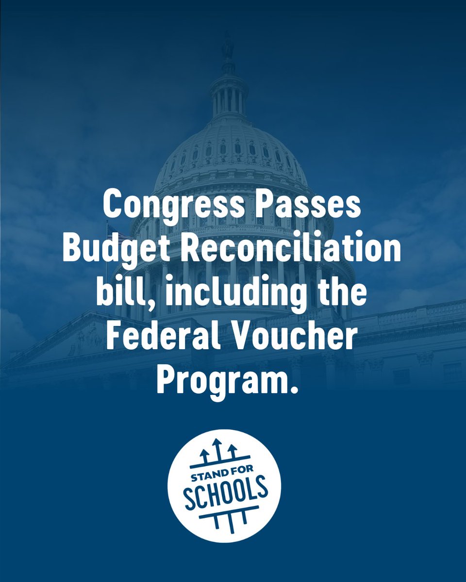 The House has approved the Senate's budget reconciliation package in a narrow 218-214 vote. The bill now moves to President Trump's desk to be signed. Thank you to everyone who reached out to your federal representatives to share your story and support Nebraska's public schools.