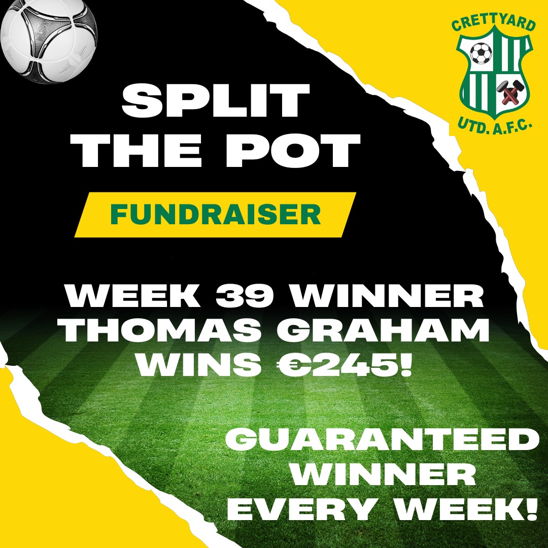 Congratulations Thomas !

Guaranteed winner every week!
onlinefundraiser.ie/crettyard-utd-…

#crettyard #hontheyard #cretty