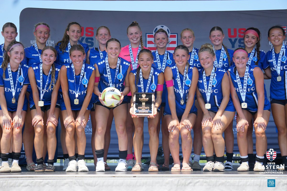 EPAYouthSoccer's tweet photo. Eastern Regional Champions 🏆 https://t.co/qHzsQdiEko