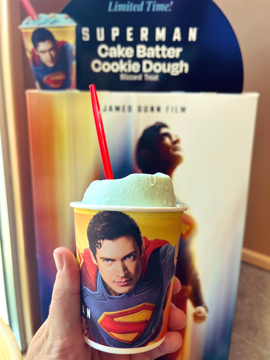 I finally did it. I ate Superman