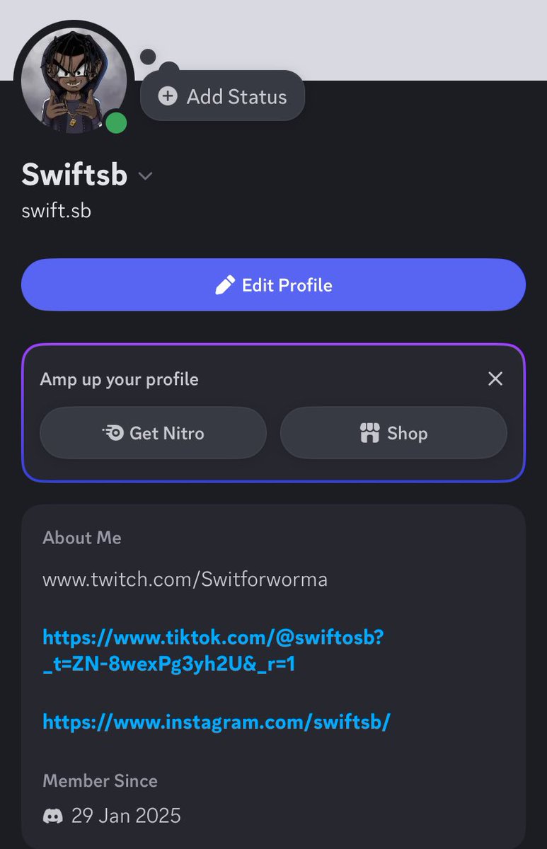 Tap in &amp; join the community 

discord.gg/3sKu7SZ5

twitch.com/swiftorworma