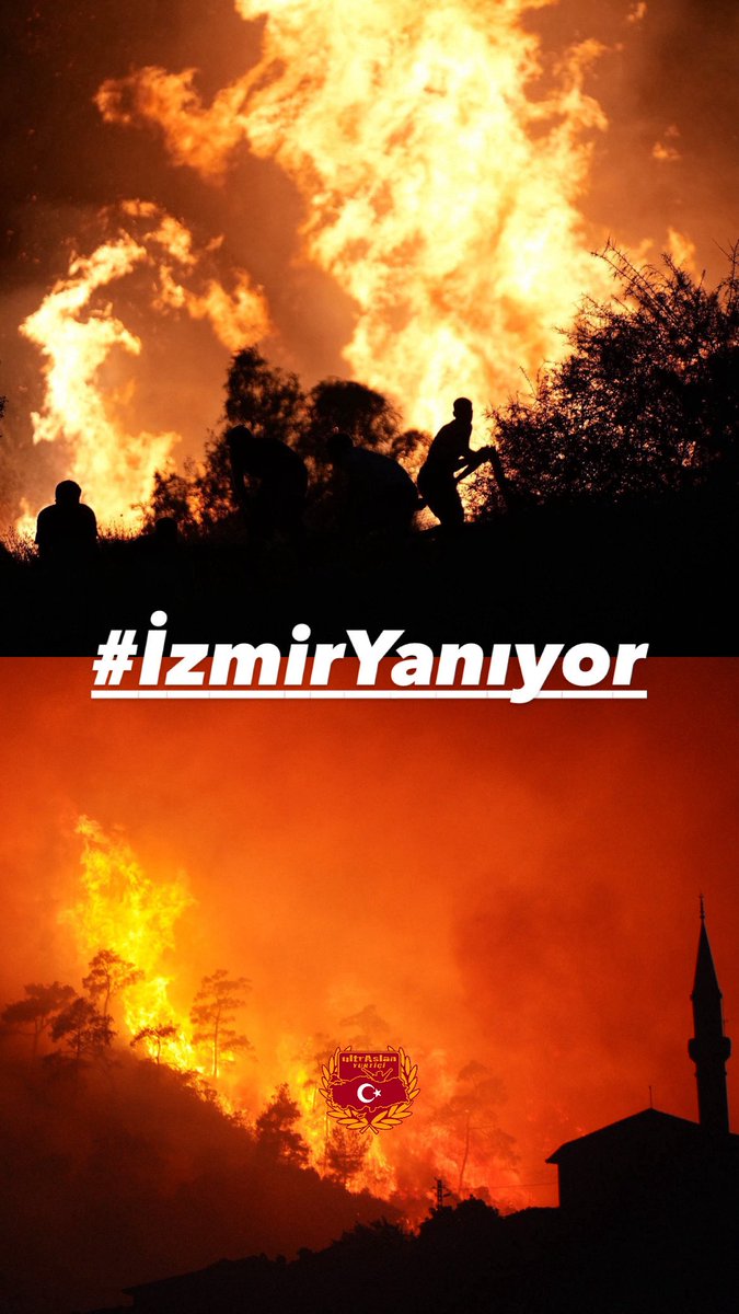 Doğamız yanıyor, canımız yanıyor… 
#İzmirYanıyor

#uAYurtiçi