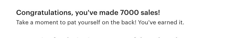 İki kez haksız yere suspend edilen, türlü sebeplerle savrulan fiziksel ürün mağazası..
Bugün 7.000 satışa ulaştı.

Sıfırdan yeni bir mağaza açıp vazgeçebilirdim.
Ama bir kere sevdik mi, vazgeçmiyoruz.
Toparlanmasını birlikte kutluyoruz. 🧿✨